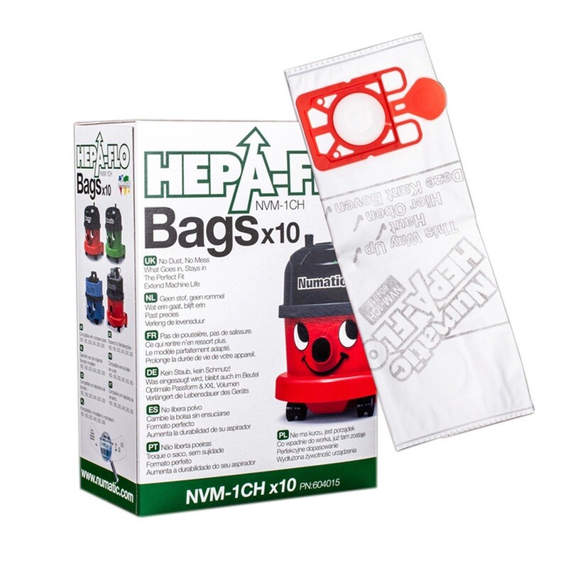 NUMATIC - HENRY/HETTY REPLACEMENT BAGS NUMATIC - HENRY/HETTY REPLACEMENT BAGS