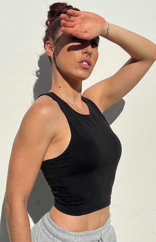 Tank Top Total Black Tank Top Total Black