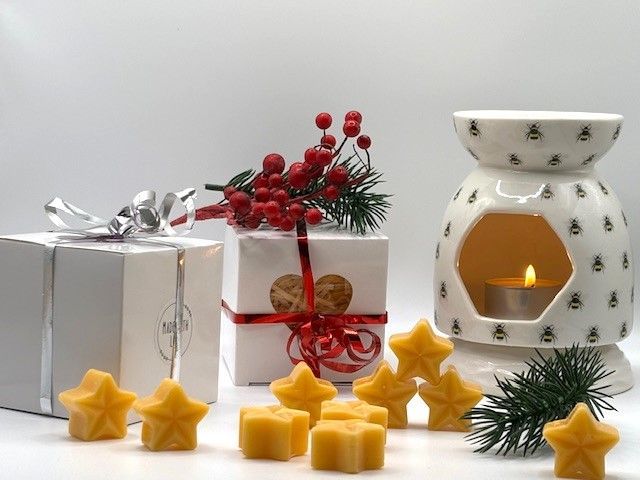 Beeswax Wax Melt Cube Gift Box