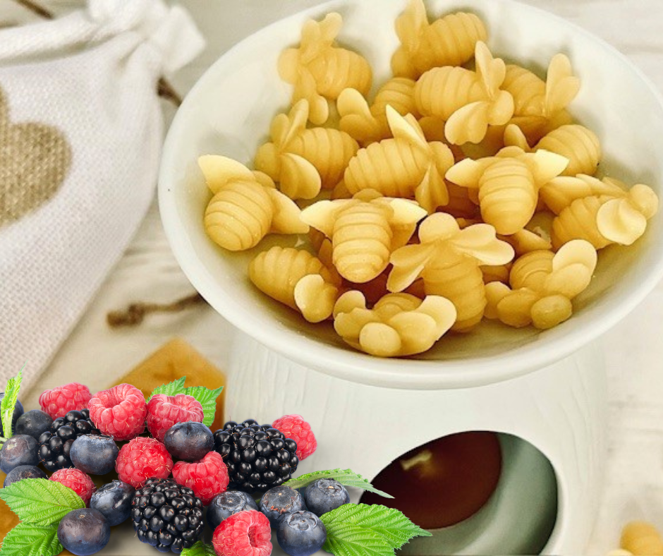 20 Beeswax Bees Wax Melts - Very Berry