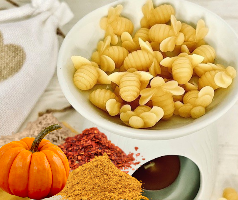 20 Beeswax Bees Wax Melts - Pumpkin Spice