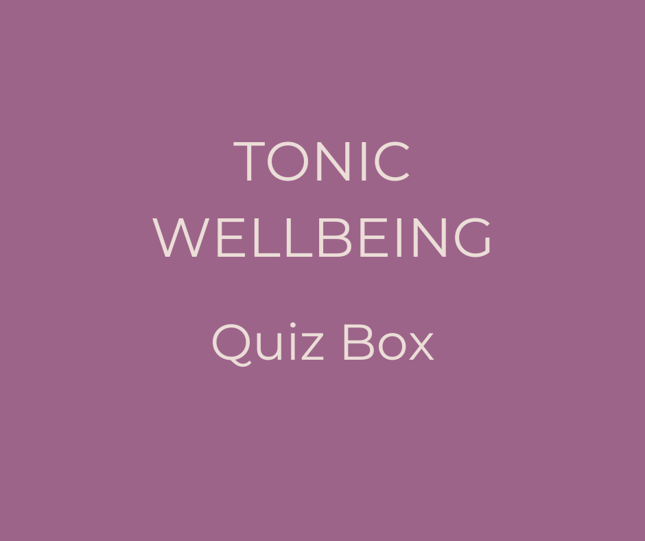 Tonic Quiz Box