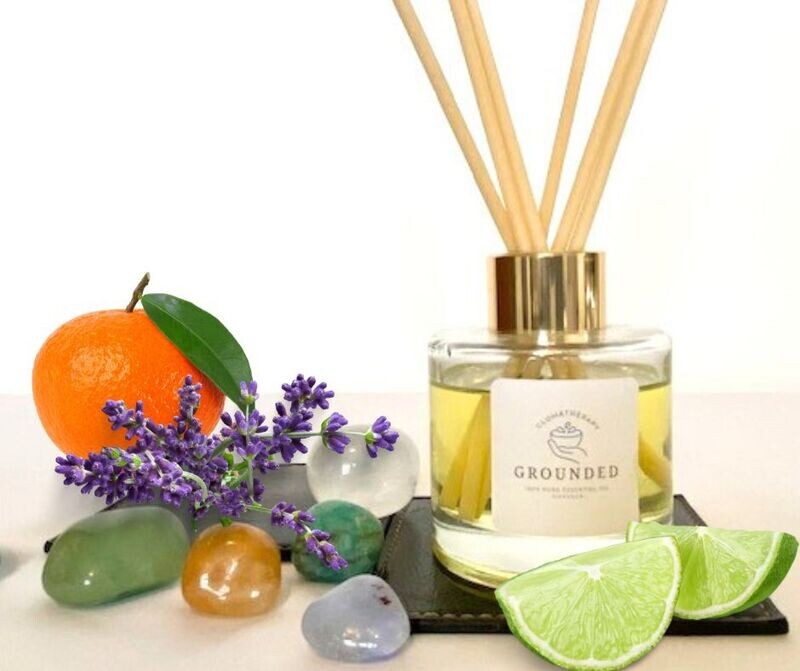 Grounded Reed Diffuser - Wellbeing Blend for Sluggishness