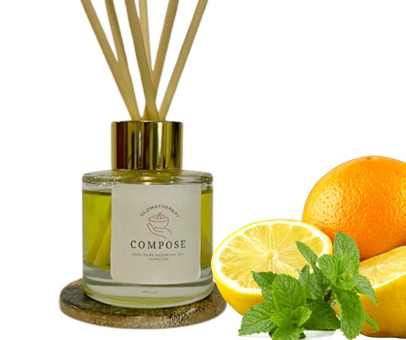 Compose Reed Diffuser - Wellbeing Blend for Mental Clarity