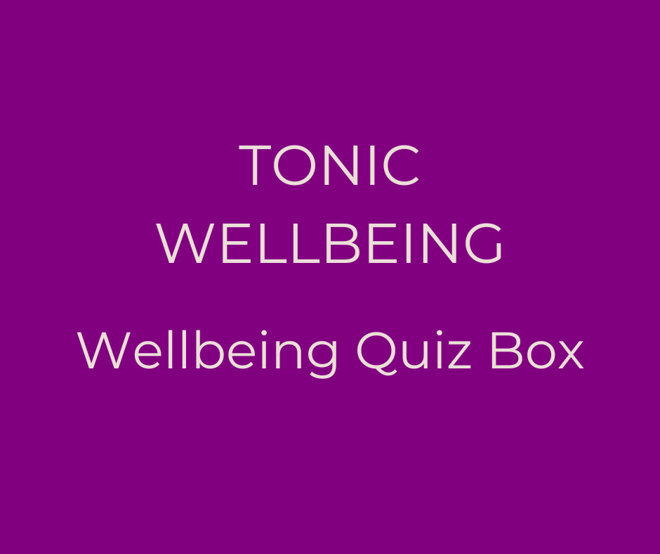 Tonic  Wellbeing Quiz Box 2025
