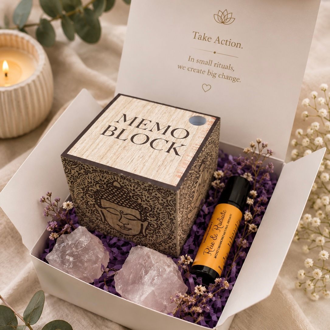Rise & Radiate Rituals Gift Box for Burnout Rise & Radiate Rituals Gift Box for Burnout