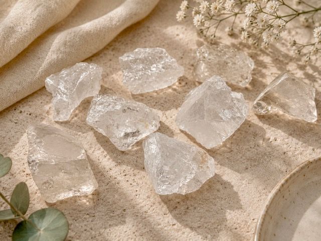Clear Quartz Rough Cut Crystal Clear Quartz Rough Cut Crystal
