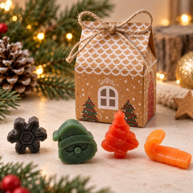 Christmas Village Wax Melt Gift House Christmas Village Wax Melt Gift House