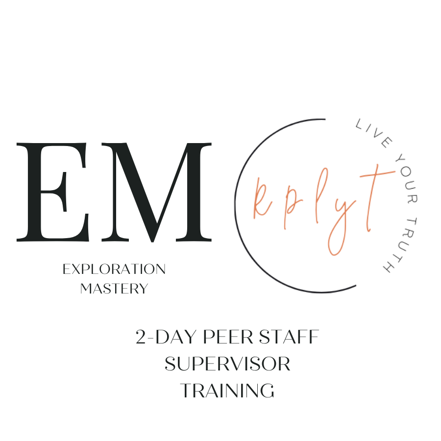 2-Day Peer Staff Supervisor Training