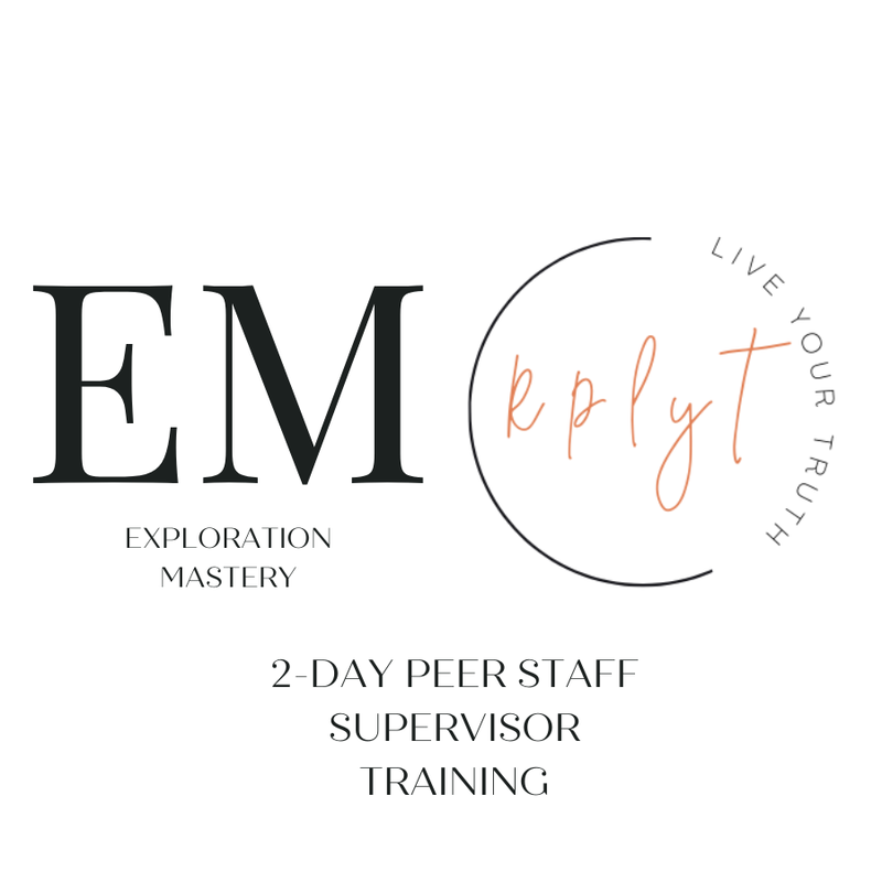 2-Day Peer Staff Supervisor Training