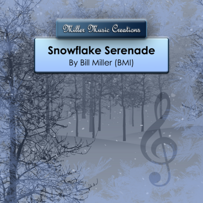 Snowflake Serenade - Concert Band Score & Parts
