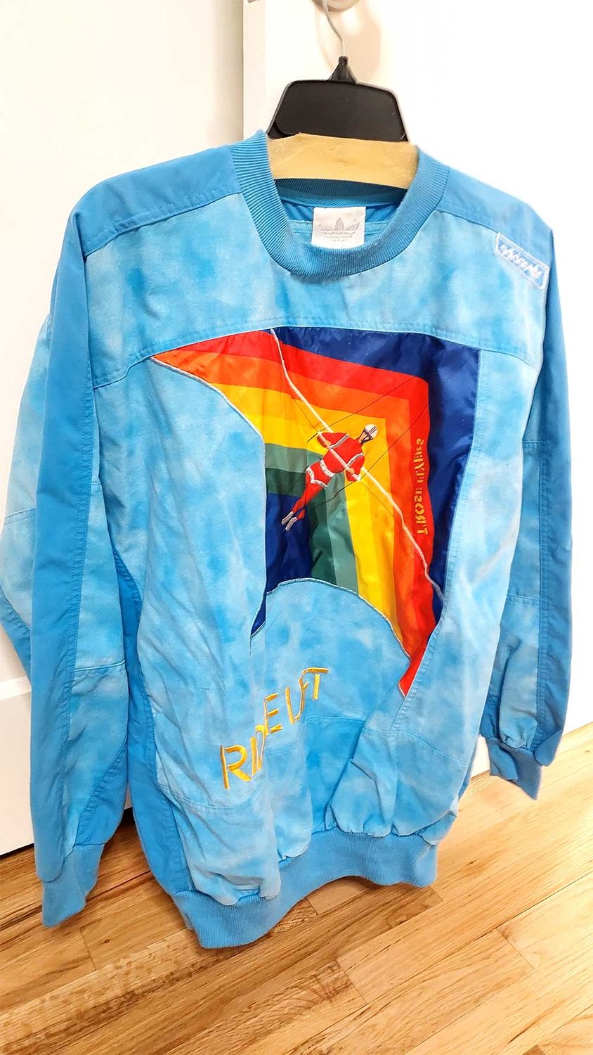 80s Adidas RidgeLift T’Rose Flyers vintage sweatshirt crewneck XL