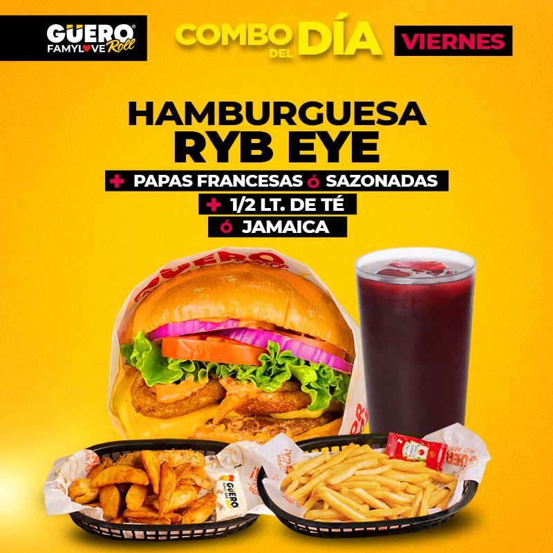 Combo del día Viernes