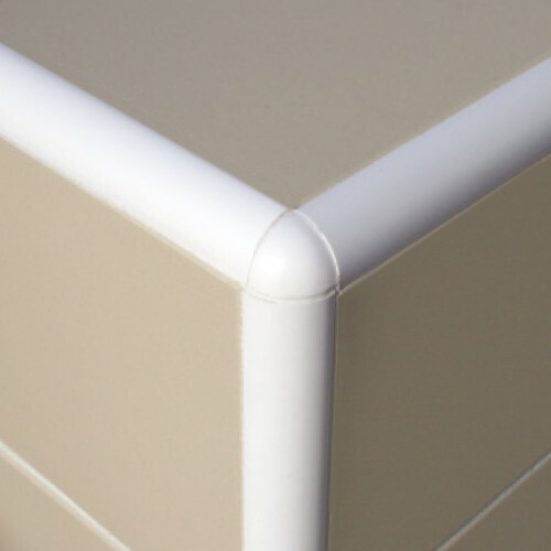 Genesis PVC Corners For Round Edge Trim