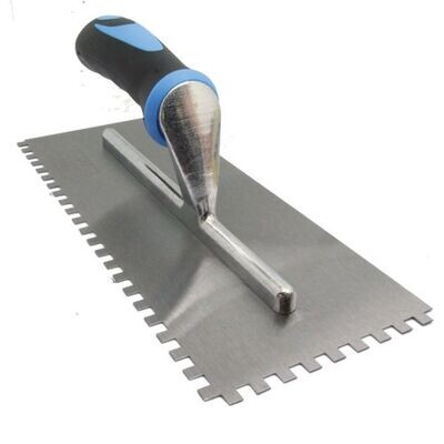 6x6mm Genesis 906 Soft Grip Square Notch Trowel