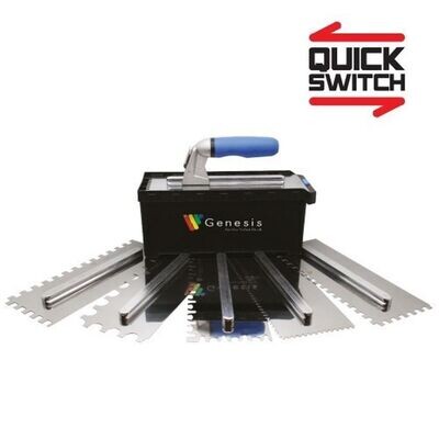 Genesis 965 Quick Switch Flooring Trowel Set