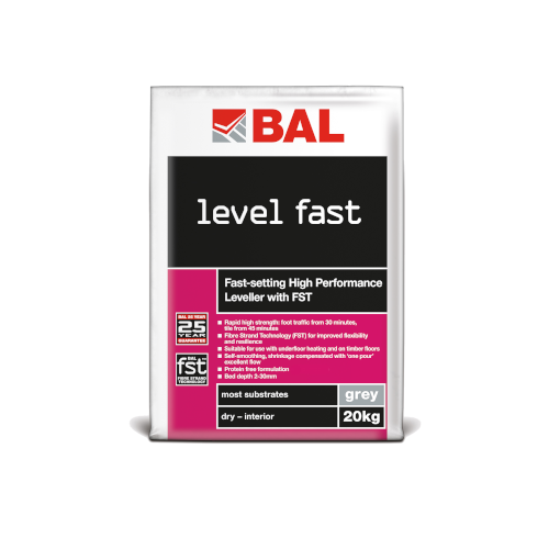 BAL Level Fast (Grey) Levelling Compound