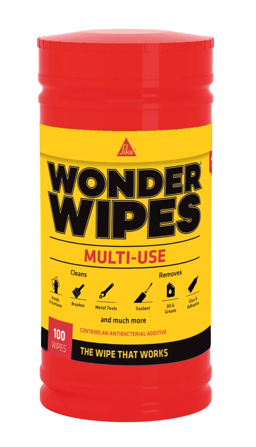 100 Sika Wipes Tub