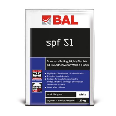BAL Single Part Flexible Adhesive (White) BAL Single Part Flexible Adhesive (White)