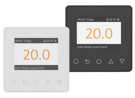 Amber DT-Two + Wi-Fi Thermostat (White Or Black)