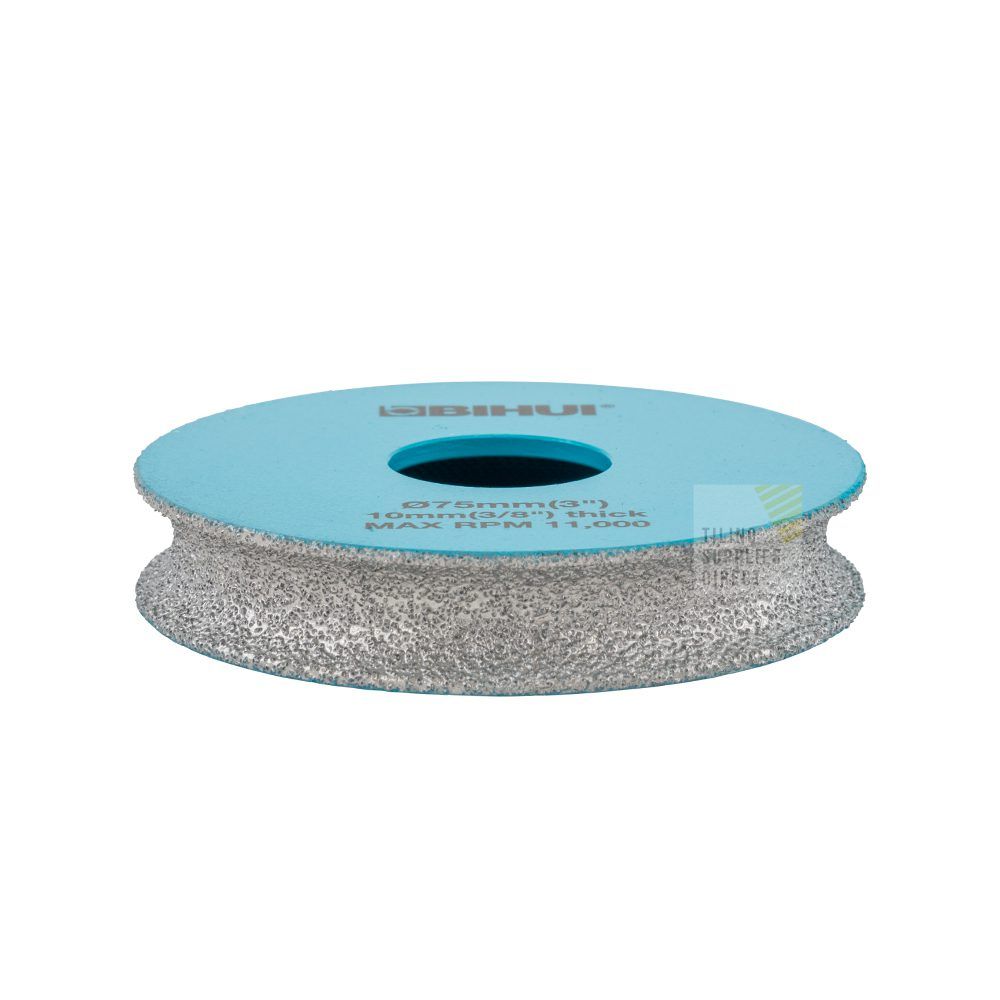 10mm BIHUI Bullnose Diamond Grinding Wheel