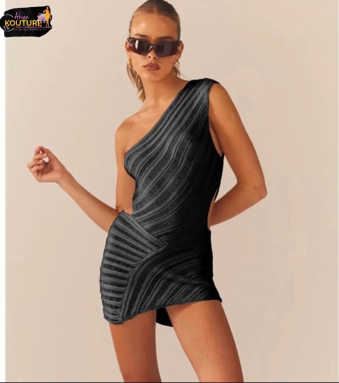 Open Back Body Con Dress
