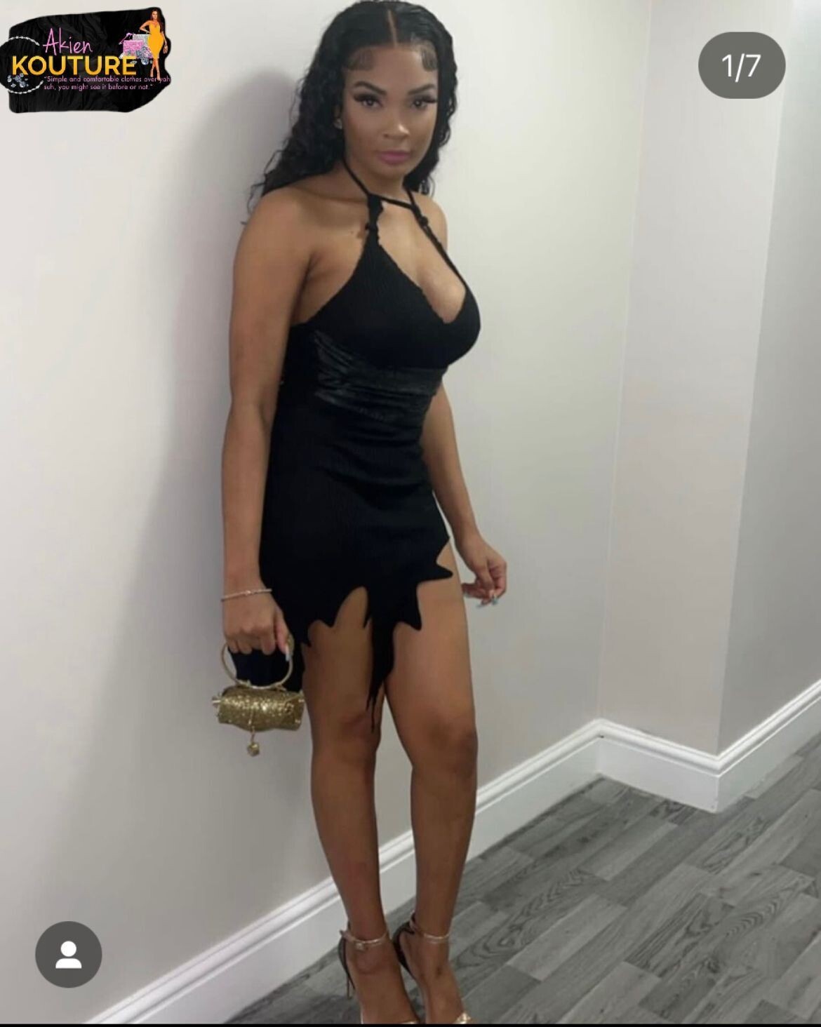 Backless Sexy Cut Out Dress