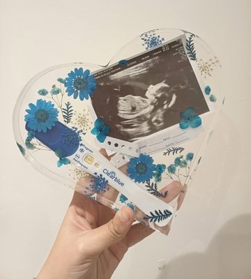 Heart-Shaped Pregnancy Keepsake
