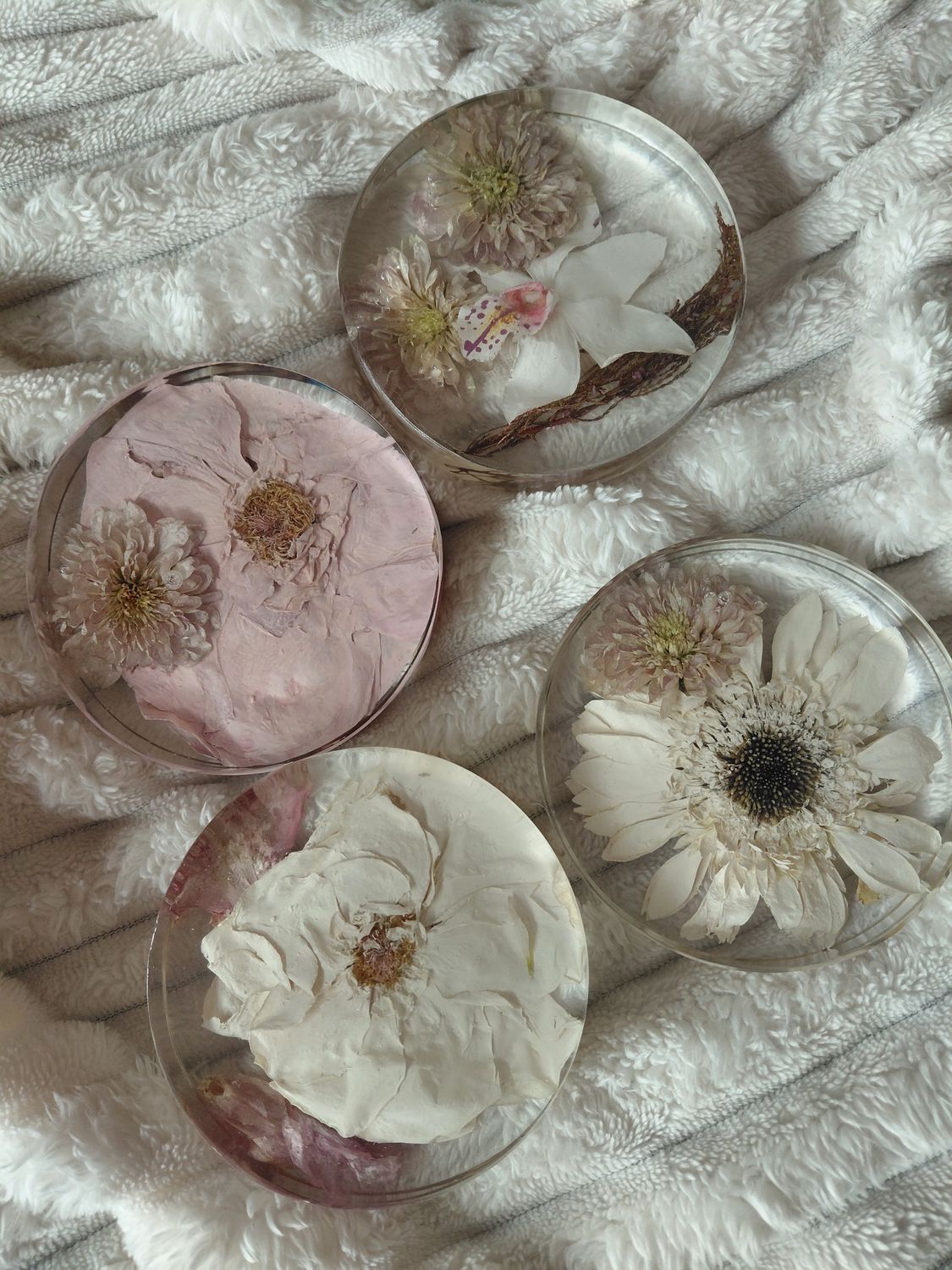 Wedding Flower Coaster