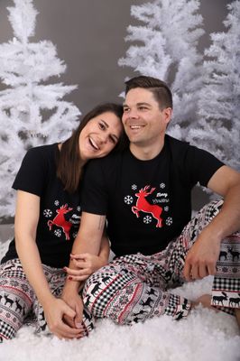 Christmas T-Shirts and optional Pajama Pants