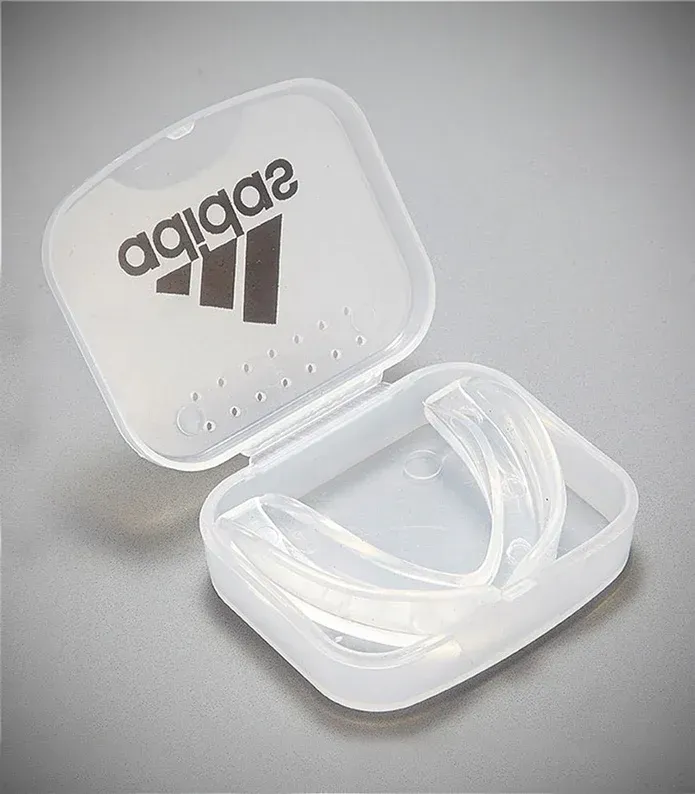 Adidas Single Mouthguard Clear with Case