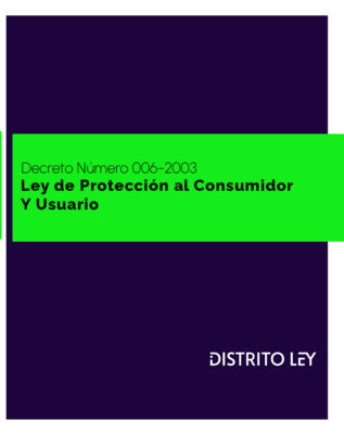 Ley De Protección Al Consumidor Y Usuario