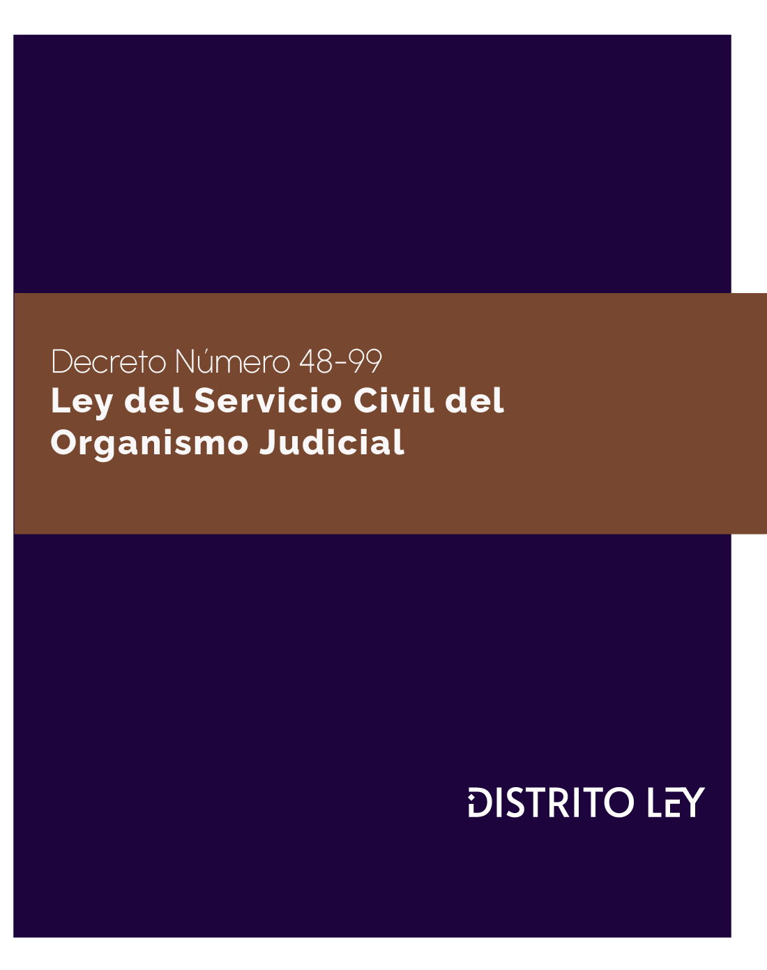 Ley De Servicio Civil Del Organismo Judicial