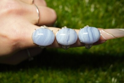 Bluelace Agate Ring