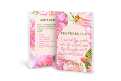 Proverbs 16:3 Planner