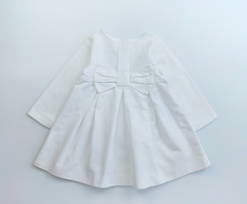 Dress Jacadi White - Size 18 months