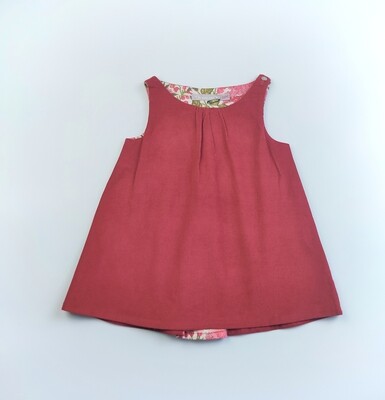Dress Je suis en CP Red - Size 12 months