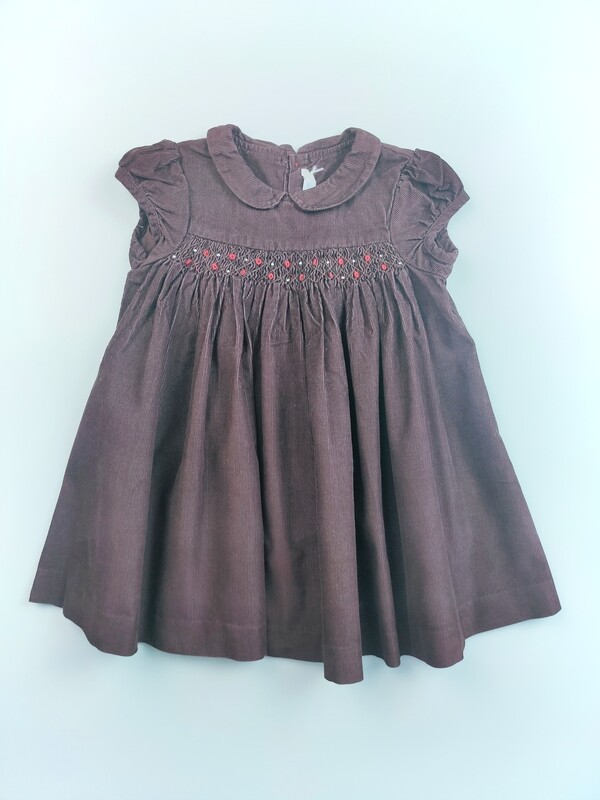 Dress Jacadi Brown - Size 12 months