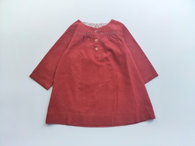Dress Bonpoint Red - Size 12 months