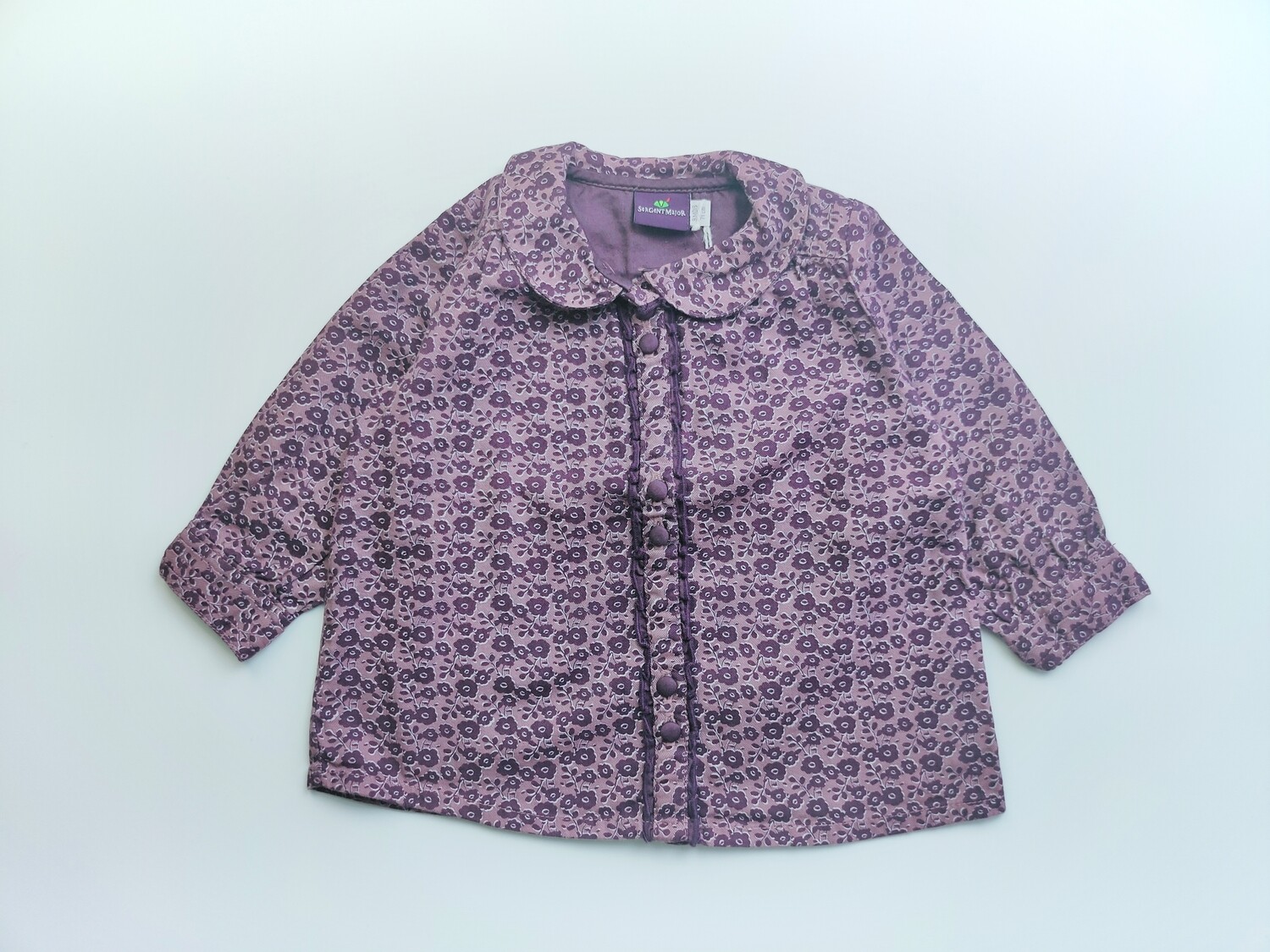 Blouse Sergent Major Purple - Size 9 months