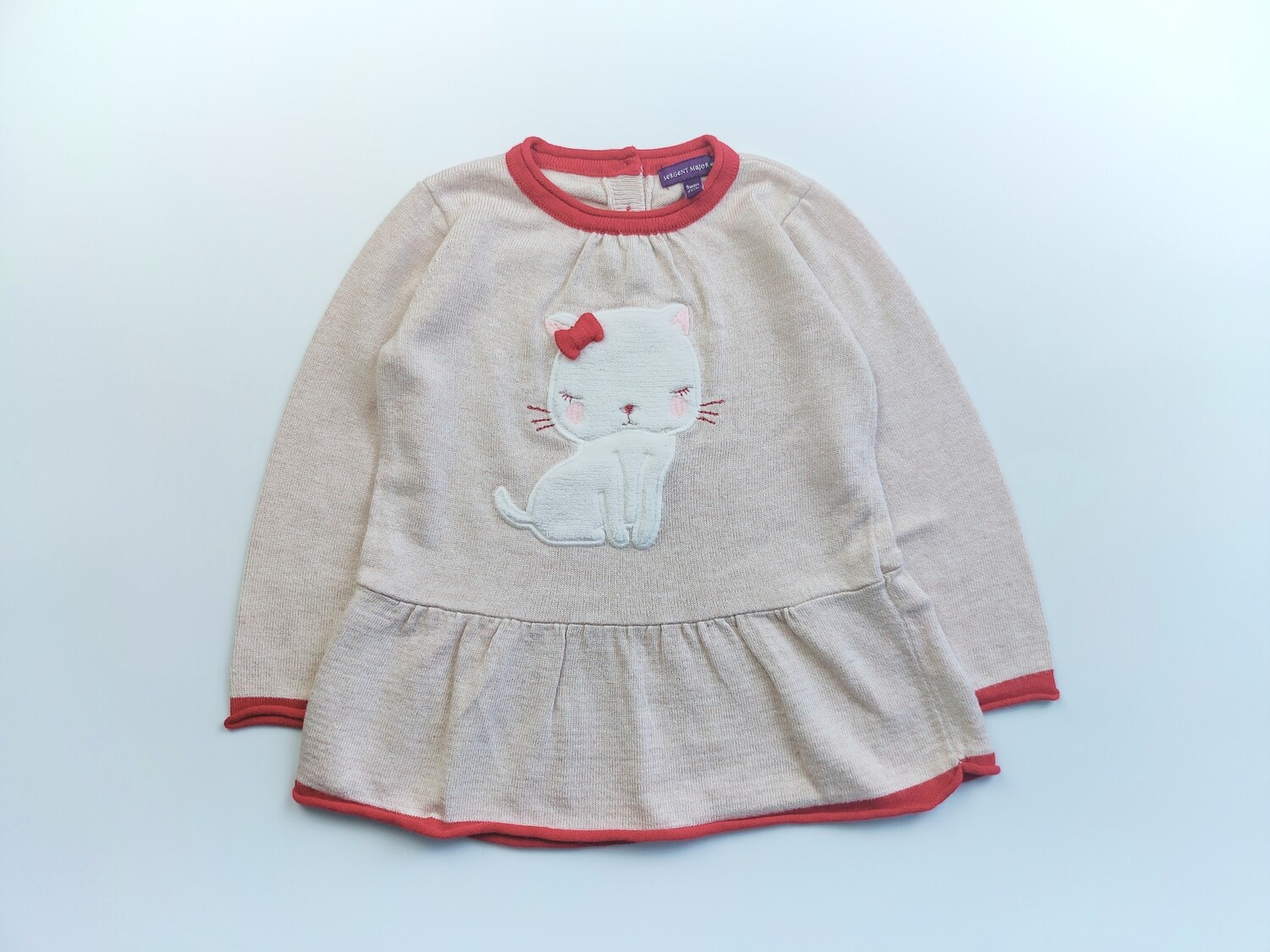 Dress Sergent Major Beige - Size 9 months