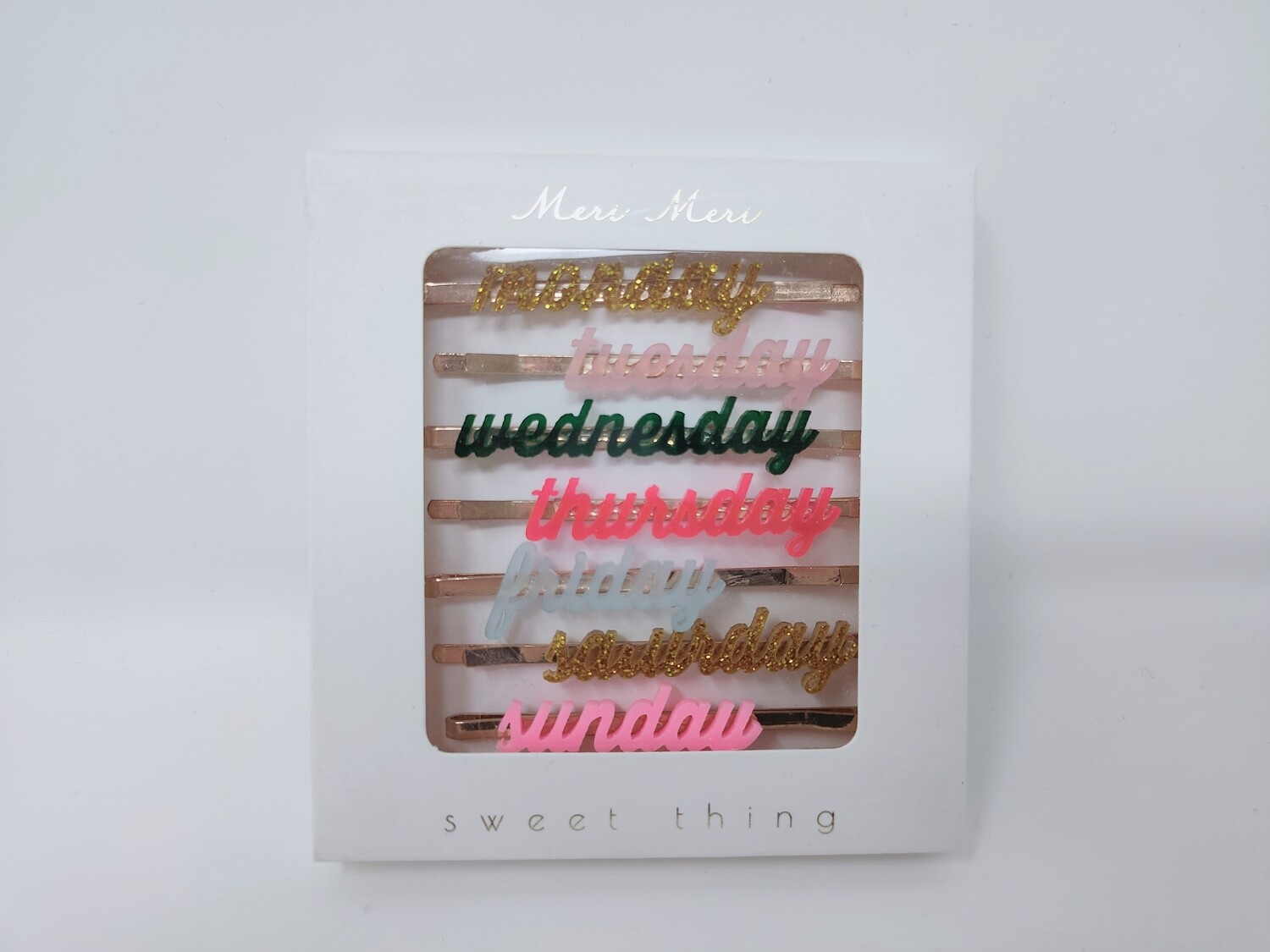 Hair clips CHEVEUX Meri Meri Multicolored
