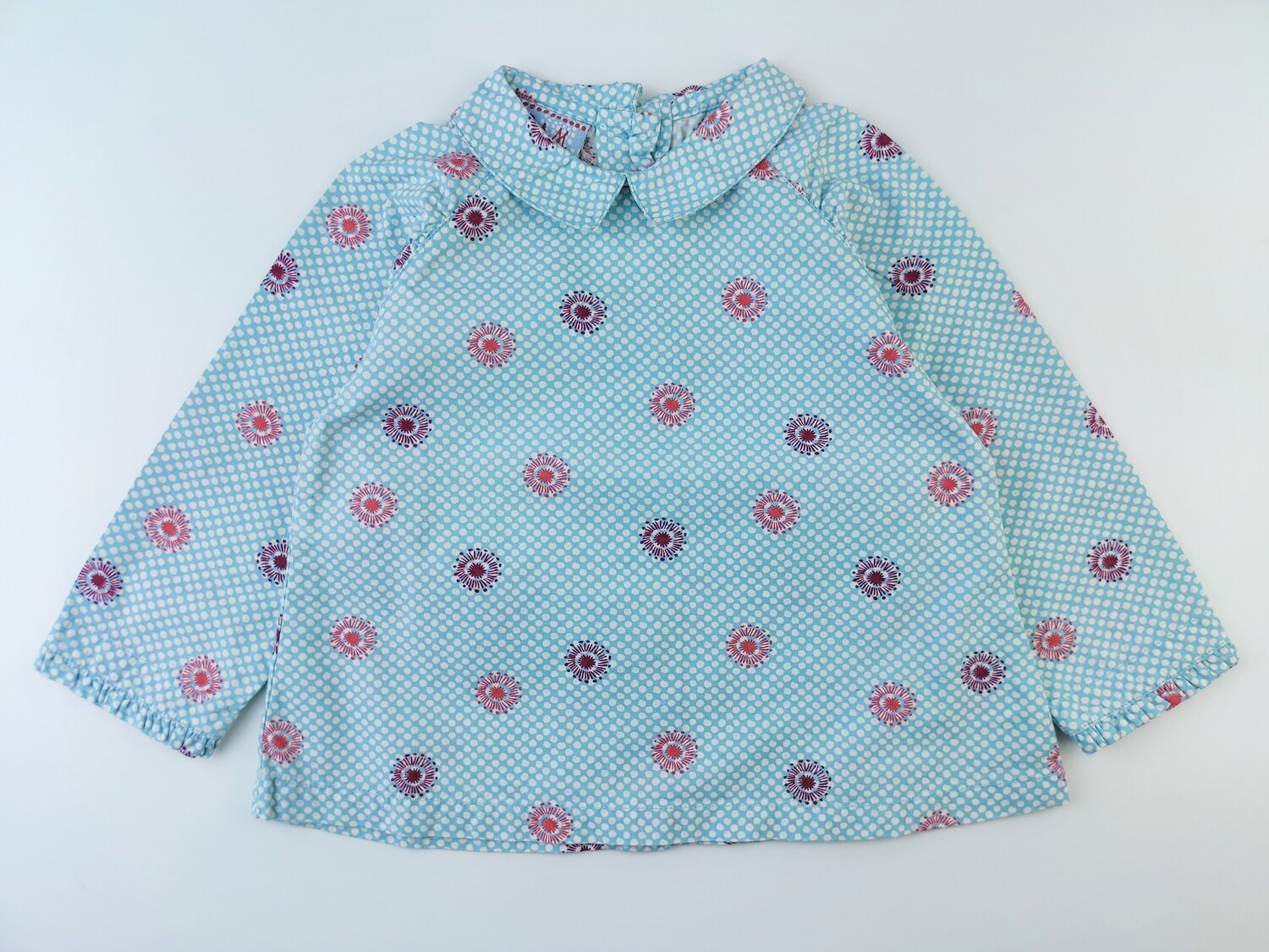 Blouse DPAM Blue - Size 12 months