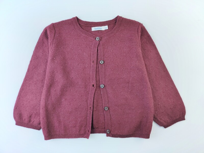 Vest Bout&#39;chou Purple - Size 12 months