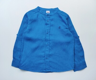 Shirt Petit Bateau Blue - Size 4 years