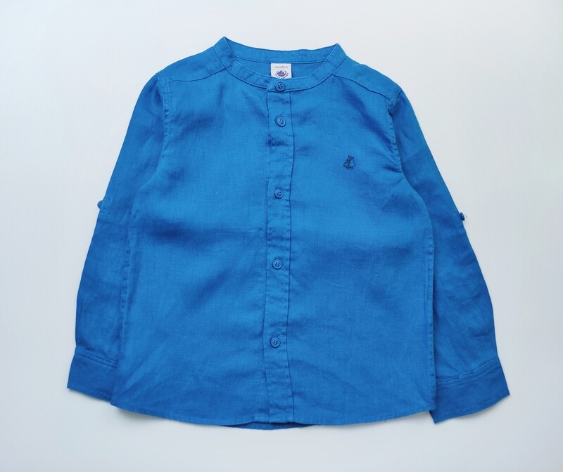 Shirt Petit Bateau Blue - Size 4 years