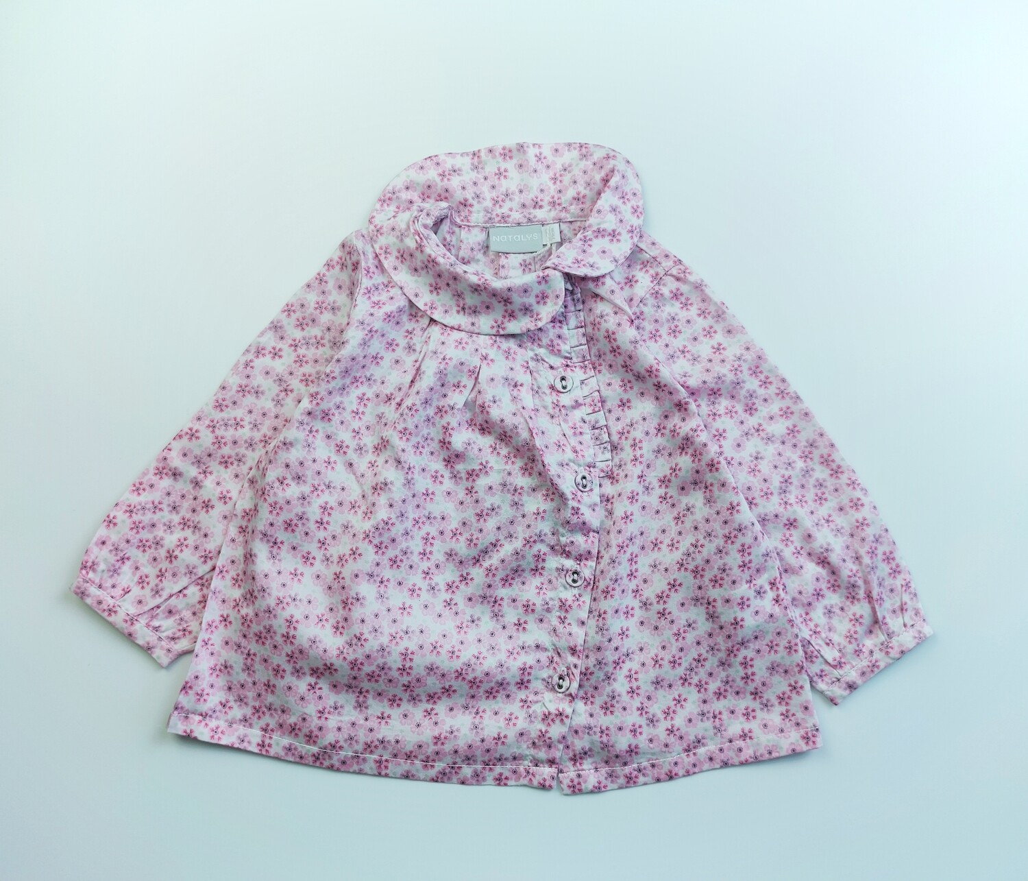Blouse Natalys Pink - Size 12 months