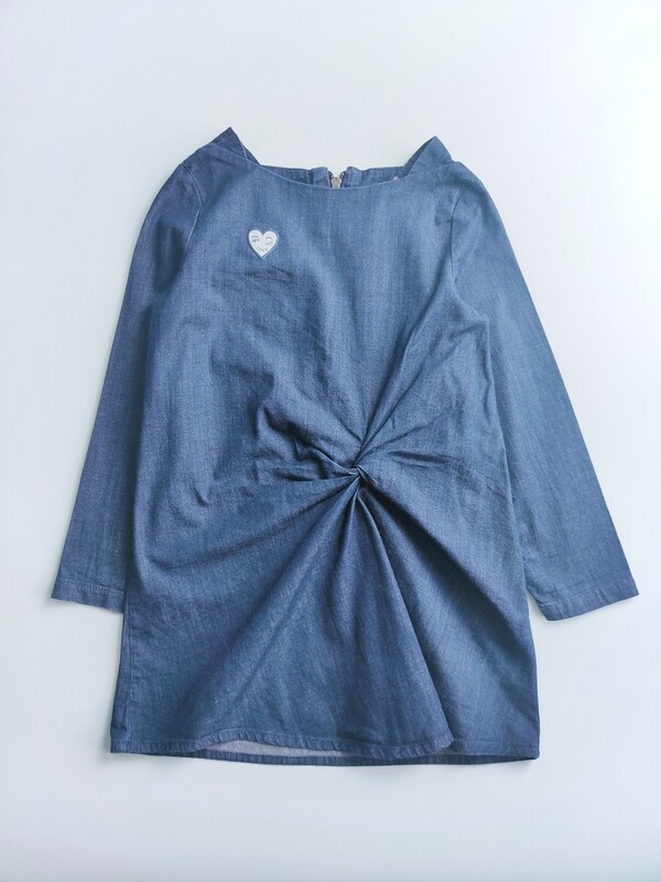 Dress IKKS Blue - Size 4 years