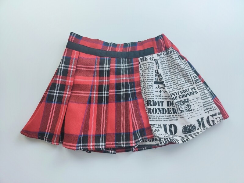 Skirt Interdit de me gronder Red - Size 18 months