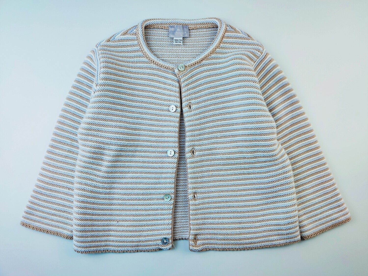 Vest Cyrillus Blue - Size 12 months